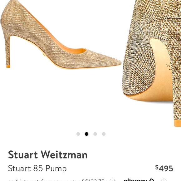 Stuart Weitzman 85 cm pump. Size 5 never worn - Picture 3 of 3